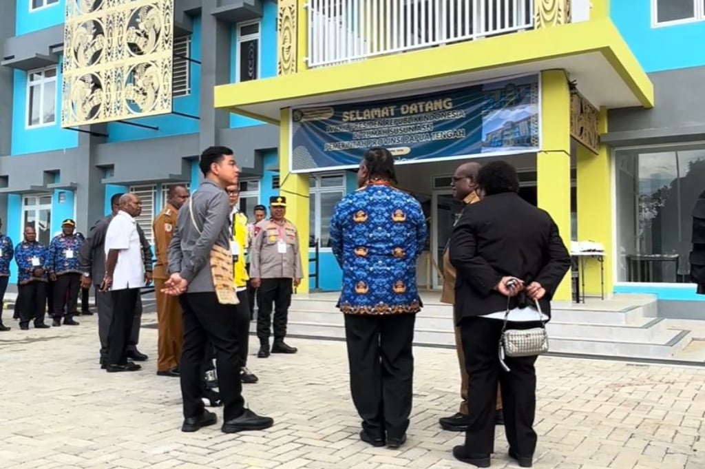 Wapres Gibran Tinjau Rusun ASN Papua Tengah, Minta Proyek Rampung Tepat Waktu