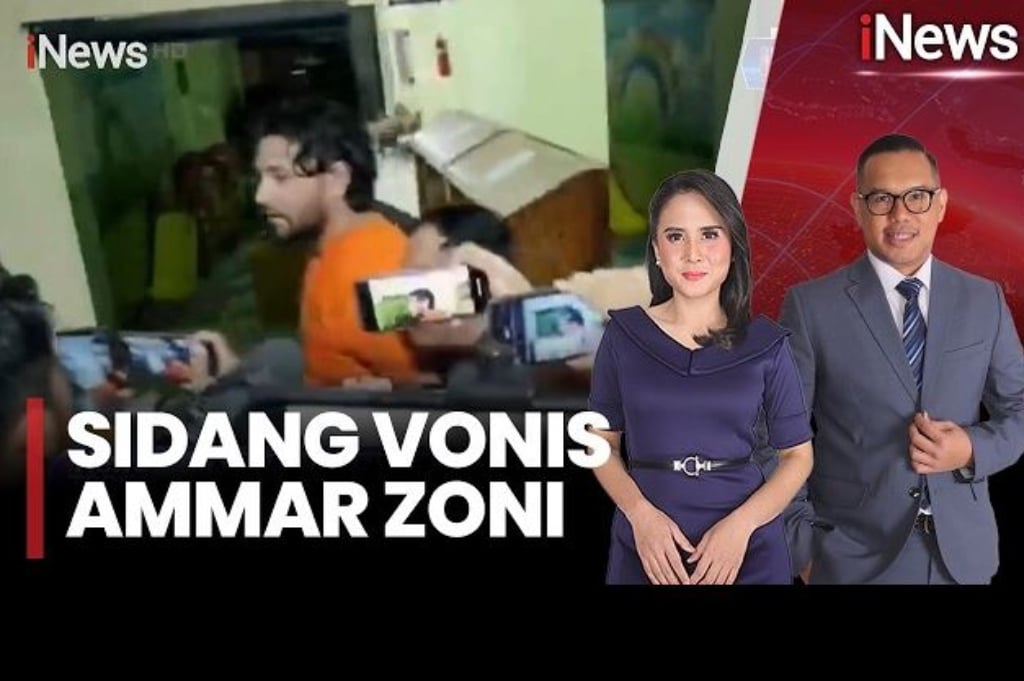 Ammar Zoni Divonis 7 Tahun Penjara, Sempat Alami Tekanan Psikologis