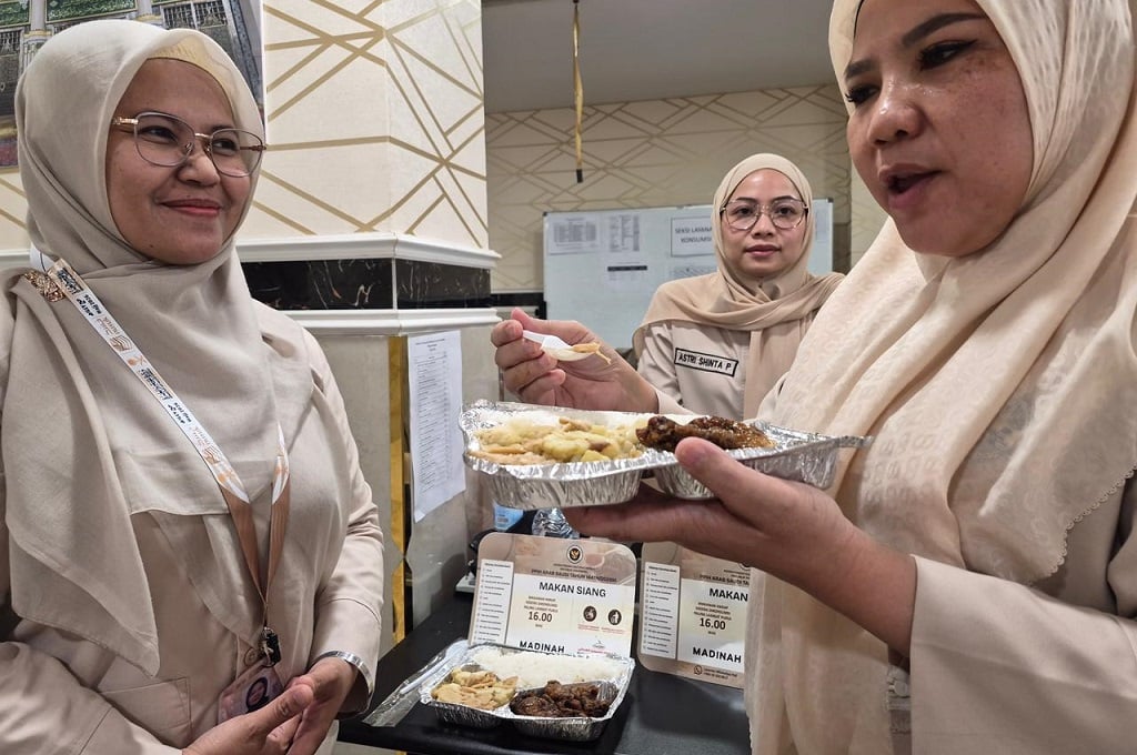 Distribusi Konsumsi Jemaah Haji Kini Berbasis Digital, Pembagian Makanan Lebih Tertib
