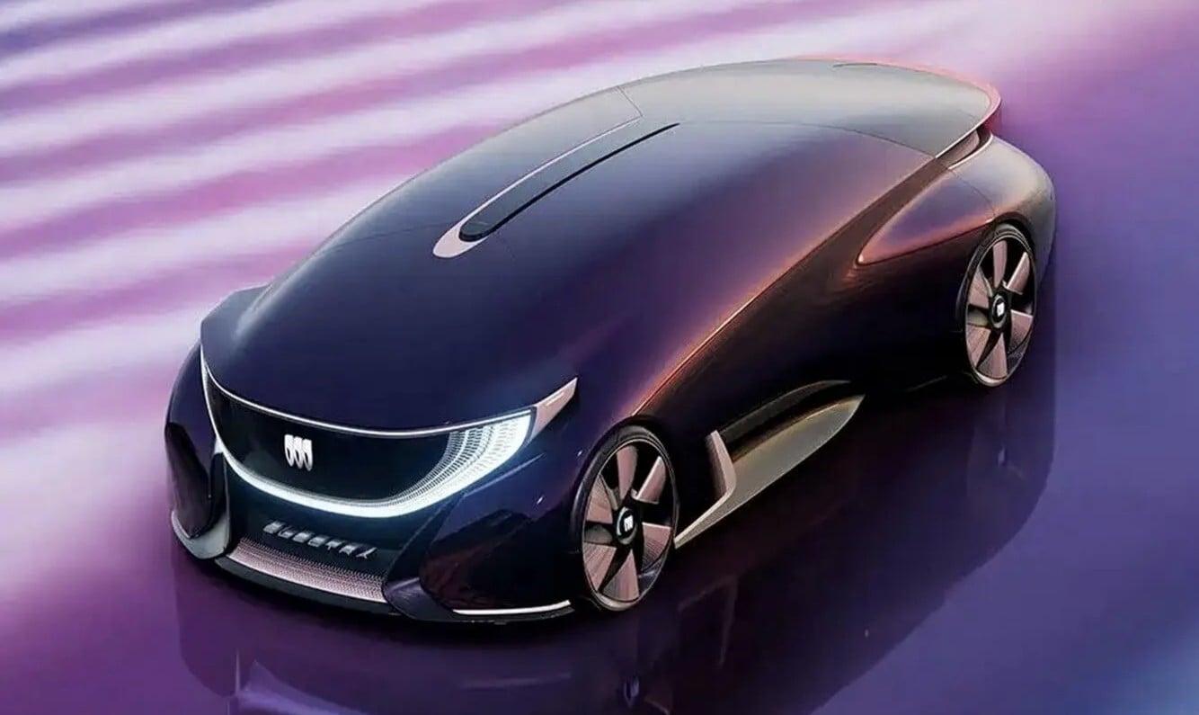 Buick Pamer Mobil Masa Depan Super Nyeleneh, Bodi Transparan Kursi Bisa Jadi Sandaran Kaki