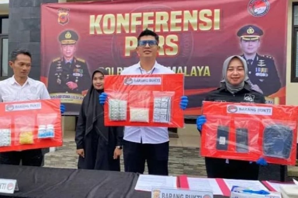 Polisi Bongkar 5 Kasus Peredaran Obat Keras di Tasikmalaya, 6 Pengedar Ditangkap