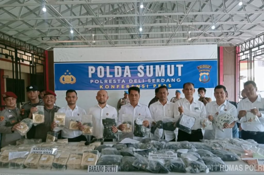 Fantastis! Penyelundupan Narkoba Rp57,2 Miliar Digagalkan di Tol Lubuk Pakam, 3 Pelaku Ditangkap