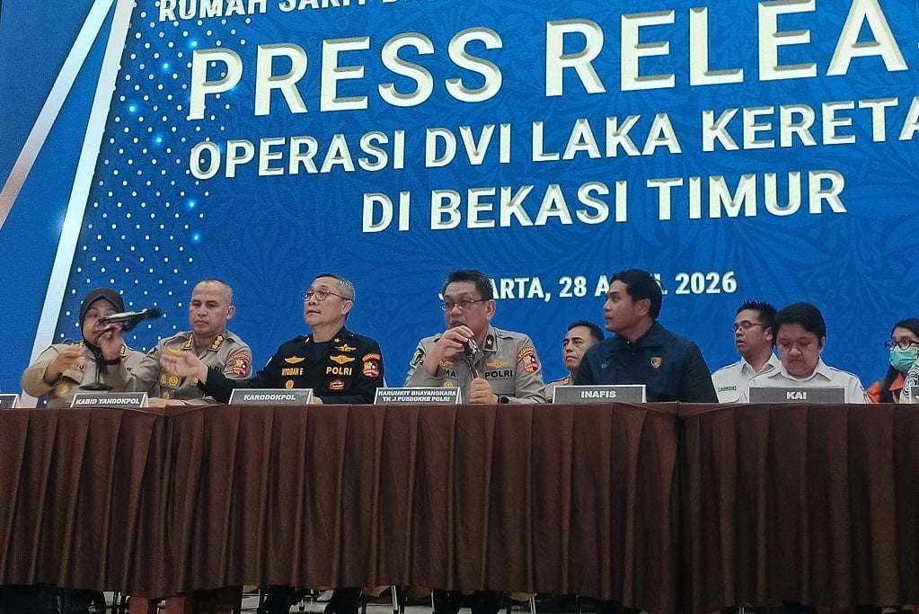 Update Kecelakaan Kereta di Bekasi, 10 Jenazah Korban Berhasil Diidentifikasi