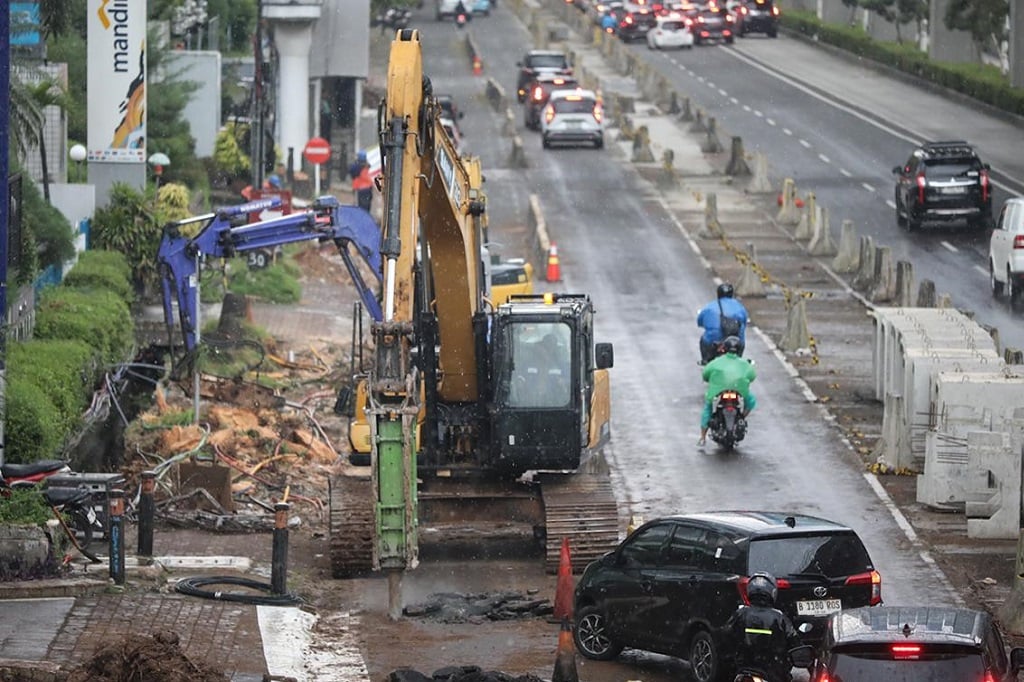 Penataan Jalan Rasuna Said Dikebut, Target Rampung Sebelum HUT ke-499 Jakarta 22 Juni
