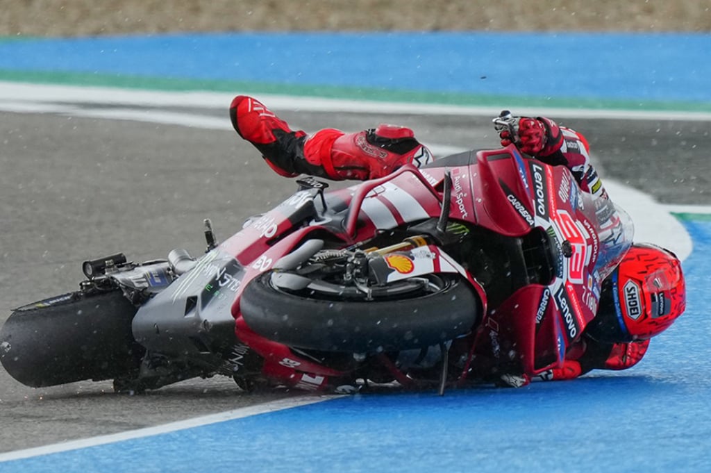 Marc Marquez Blak-blakan usai Jatuh di Jerez: Ini Murni Salah Saya!