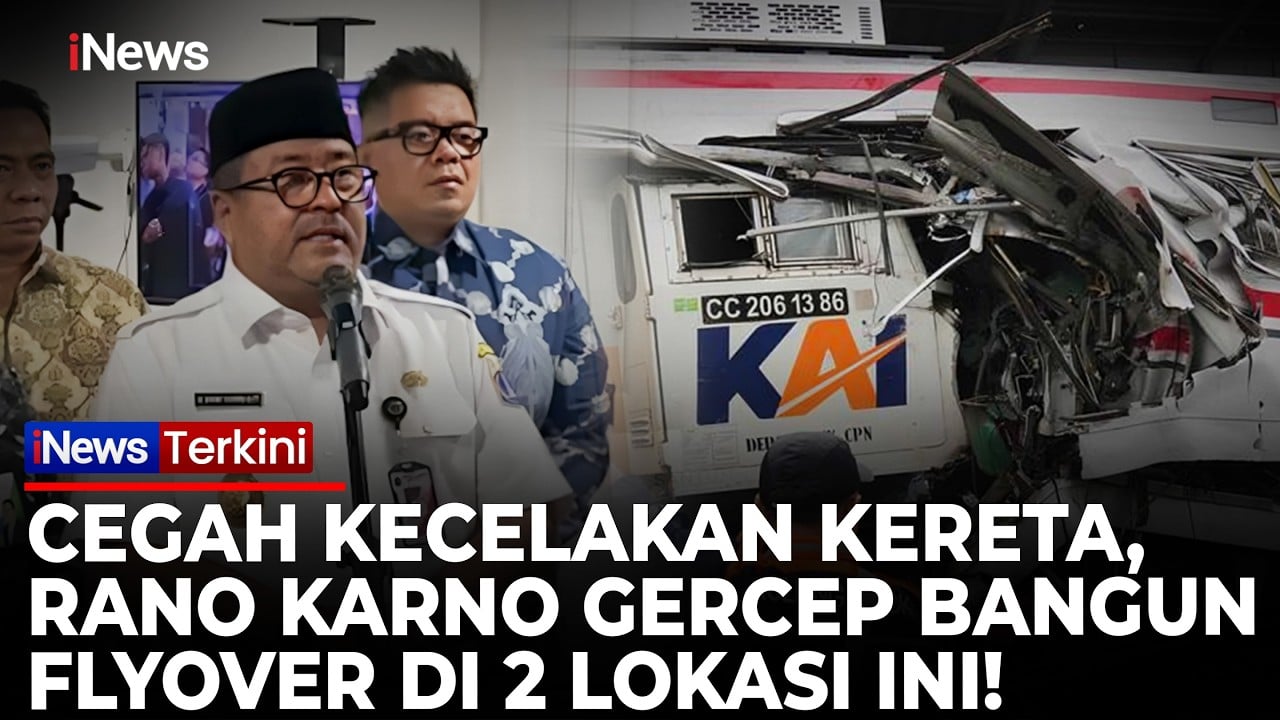 Cegah Kecelakaan Kereta, Flyover Latumenten Mulai Dibangun