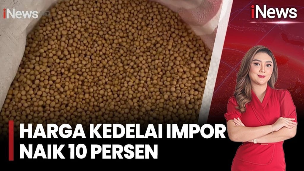Harga Kedelai Impor Naik Imbas Perang di Timur Tengah, Pasokan Aman