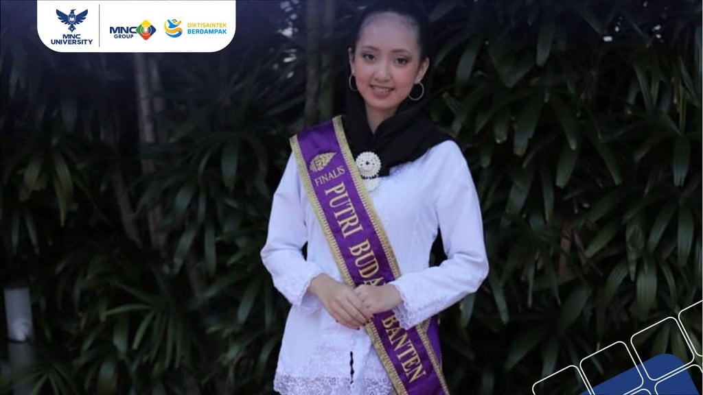 Mahasiswi Prodi Sains Komunikasi MNC University Dinobatkan sebagai Putri Budaya Banten 2026
