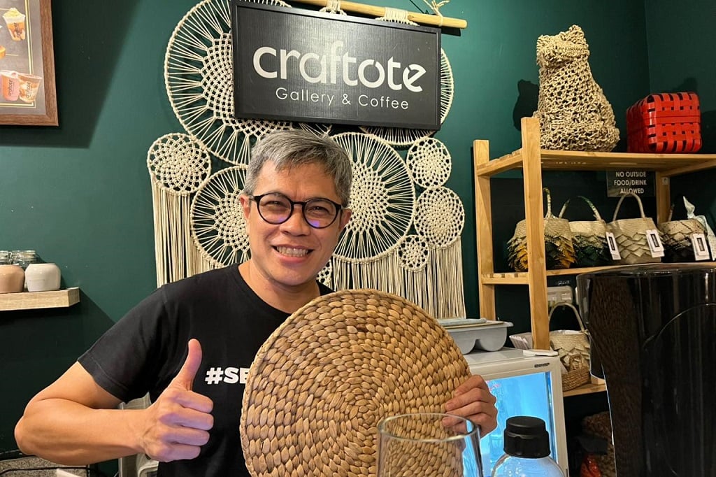 Kisah Thio Bangun Craftote, Olah Eceng Gondok Jadi Produk Ekspor lewat Dukungan BRI