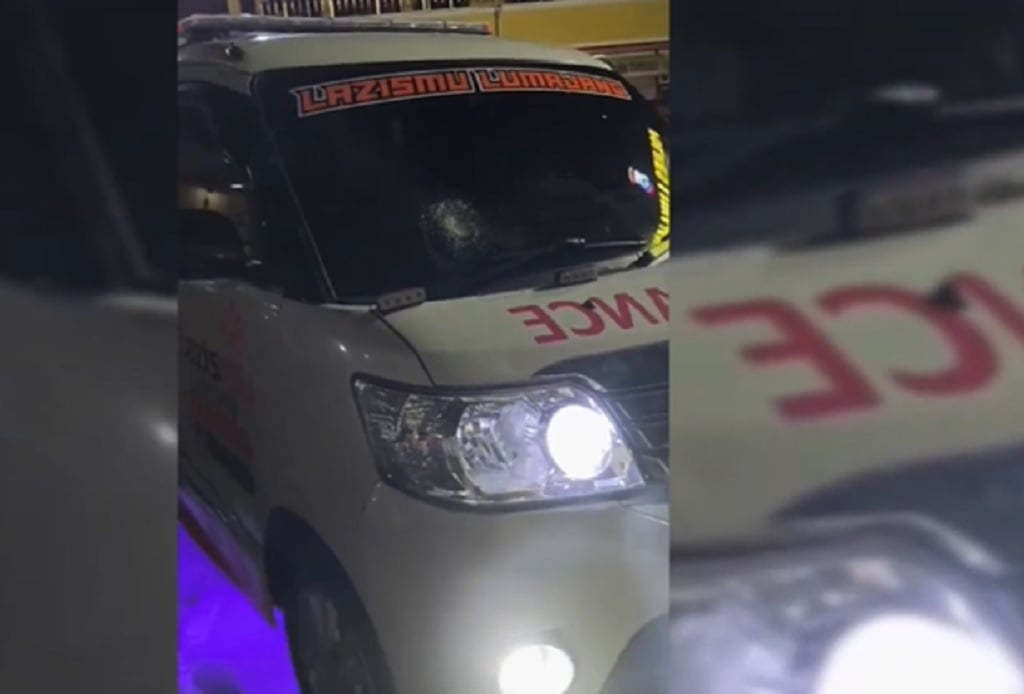 Aksi Teror Pelemparan Batu di Lumajang Sasar Ambulans dan Minibus, Sopir Terluka 