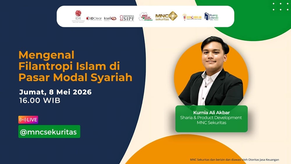 Ikuti IG Live MNC Sekuritas 'Mengenal Filantropi Islam di Pasar Modal Syariah' Sore Ini!