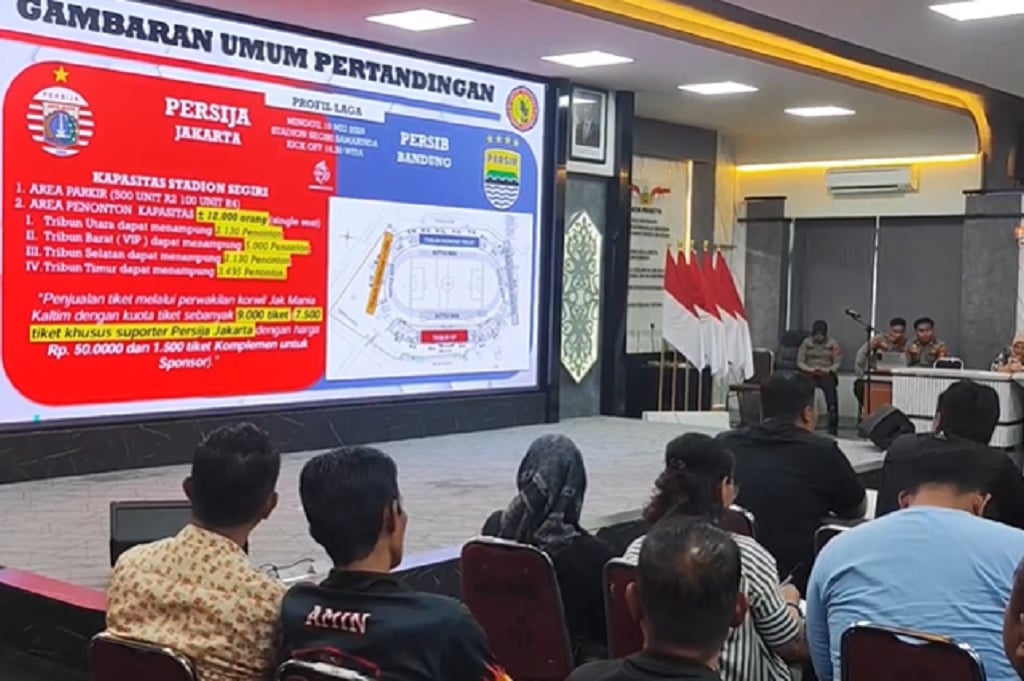 Polresta Samarinda Siaga 1 Jelang Duel Persija vs Persib di Stadion Segiri