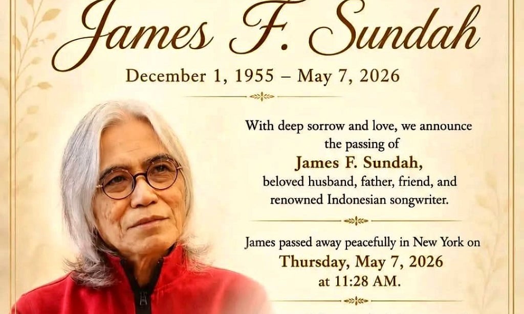 Kabar Duka, James F Sundah Pencipta Lagu Lilin-lilin Kecil Meninggal Dunia