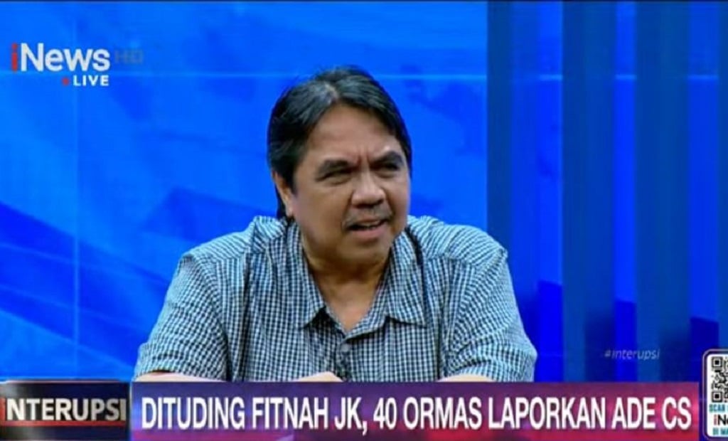 Ade Armando Batal Minta Maaf ke JK jika 40 Ormas Islam Tak Cabut Laporan