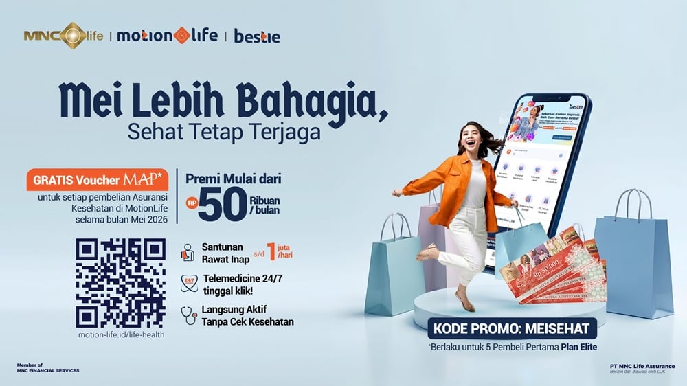 Promo Mei Bahagia! Beli Asuransi Kesehatan dari MNC LIfe Dapat Voucher Belanja