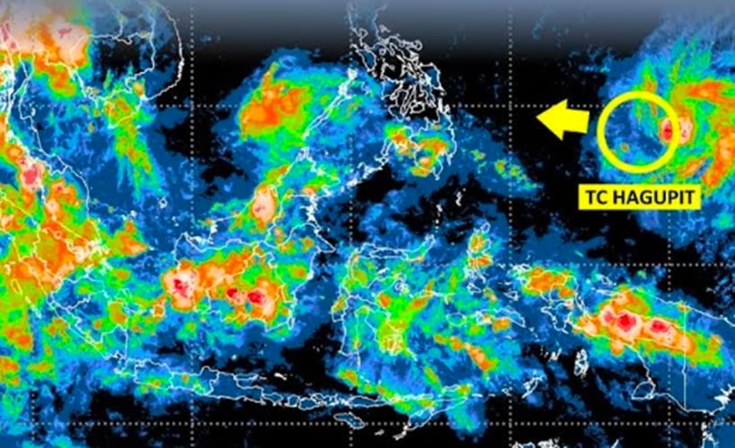 Siklon Tropis Hagupit Terdeteksi, Waspada Hujan Lebat di Maluku-Papua
