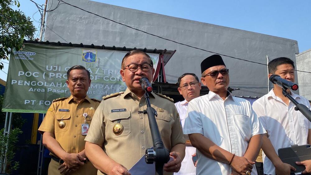 Pasar Kramat Jati Produksi 5 Ton Sampah per Hari, Pramono Mau Sulap Jadi Pupuk