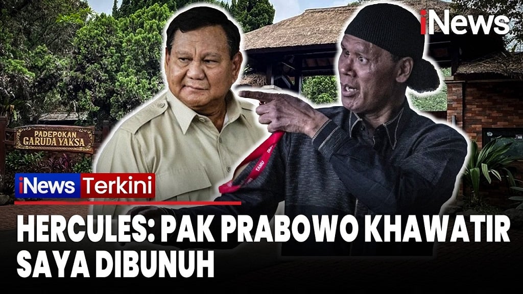 Hercules Blak-blakan Pernah Diajak Prabowo Tinggal di Hambalang, Ini Alasannya