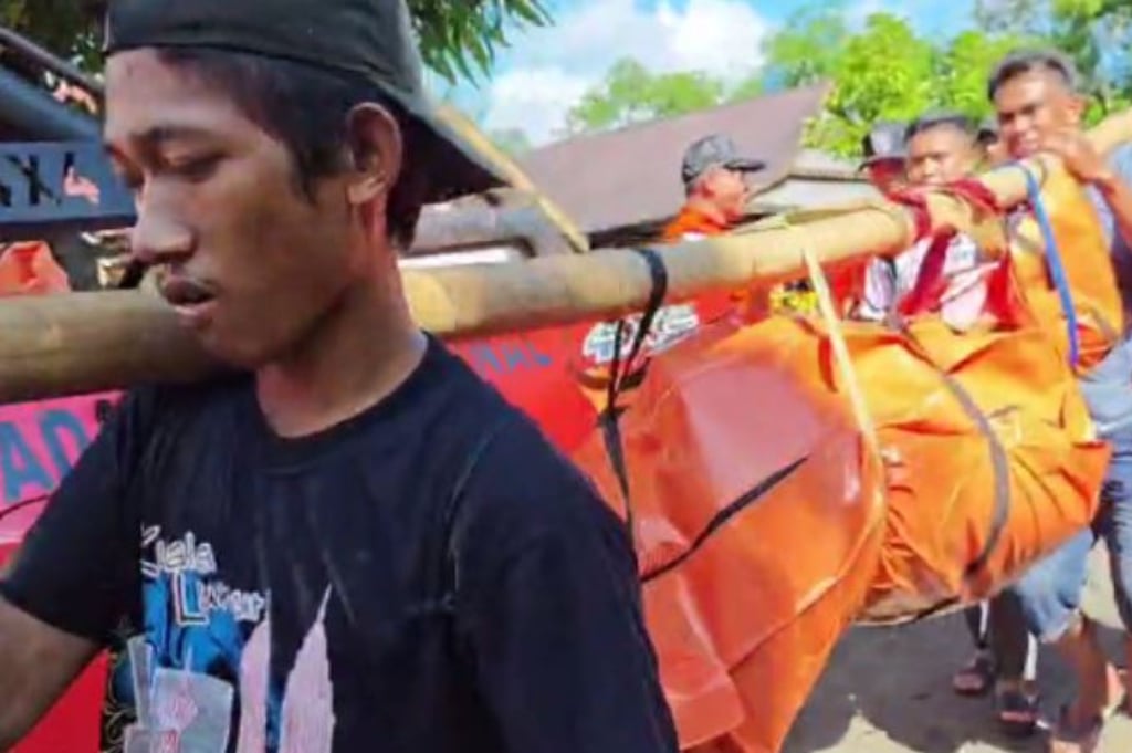 Pilu! Pasutri di Gowa Ditemukan Tewas Terseret Arus Sungai Buakkang