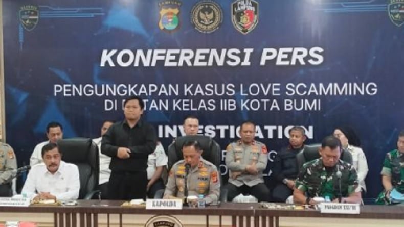 Kasus Love Scamming Dikendalikan dari Rutan Kotabumi Lampung, Oknum Petugas Diduga Terlibat