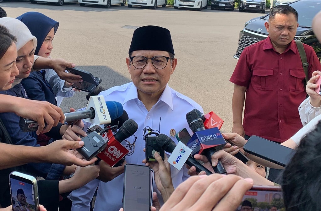 Cak Imin Menghadap Prabowo di Istana, Lapor Progres 1.001 Titik Pasar Rakyat