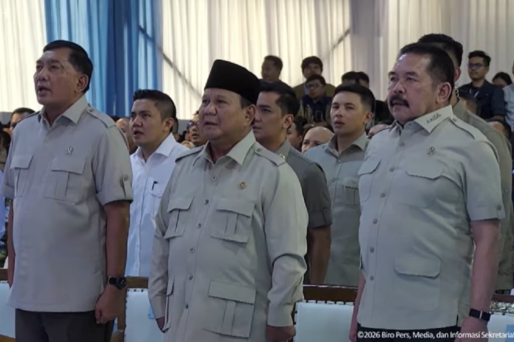 Prabowo Hadiri Penyerahan Uang Rp10,2 Triliun Hasil Kerja Satgas PKH