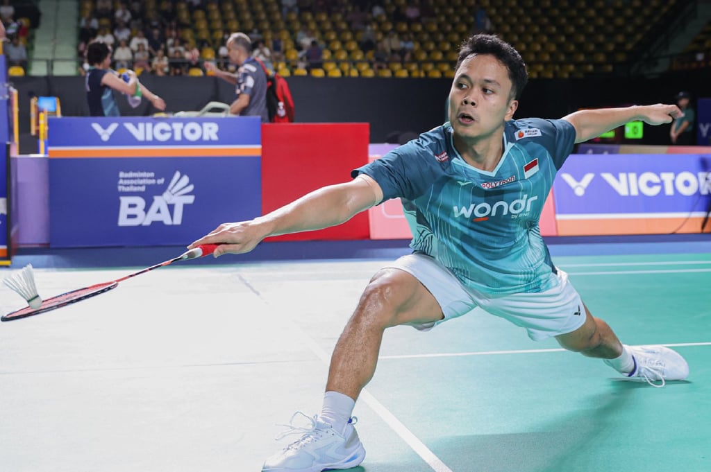 Anthony Ginting Tersingkir dari Thailand Open 2026 usai Kena Comeback Shi Yuqi
