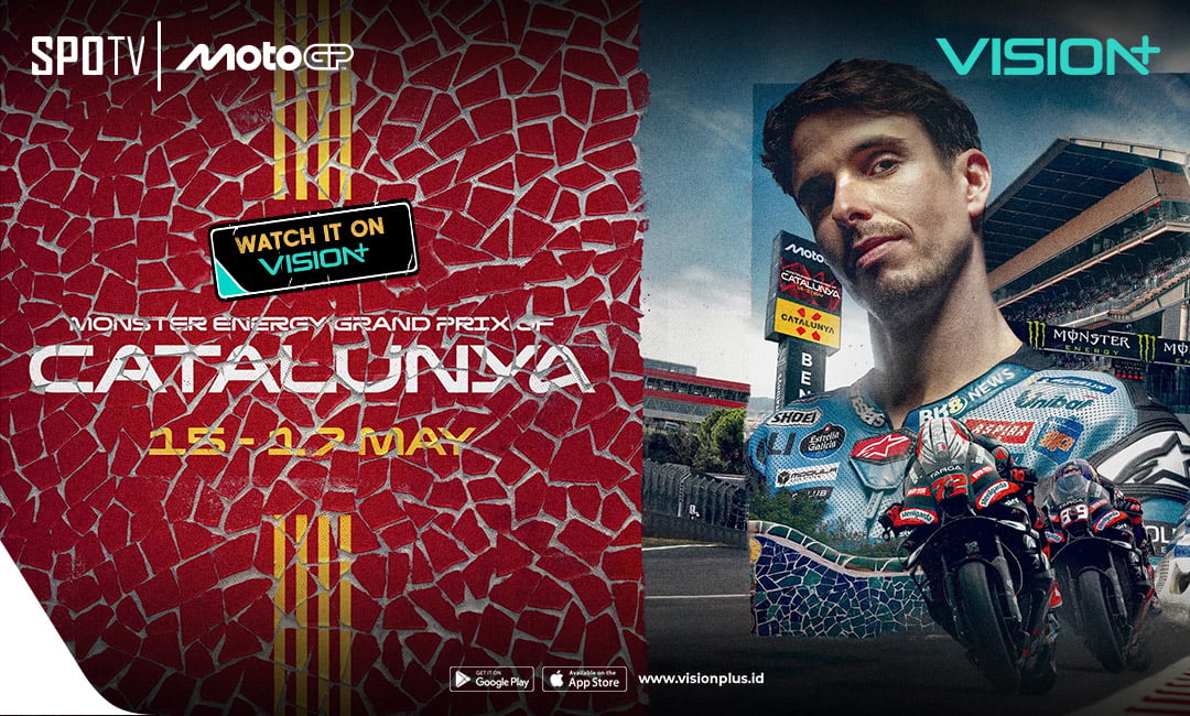 Jadwal dan Link Live Streaming MotoGP Catalunya 2026, Saksikan di Vision+!
