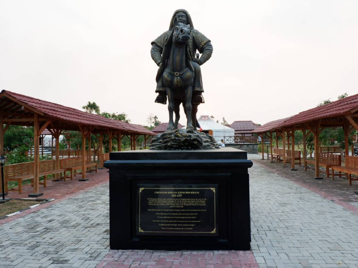 Serasa di Negeri Genghis Khan, Kampung Mongol di Tanjung Lesung Curi Perhatian