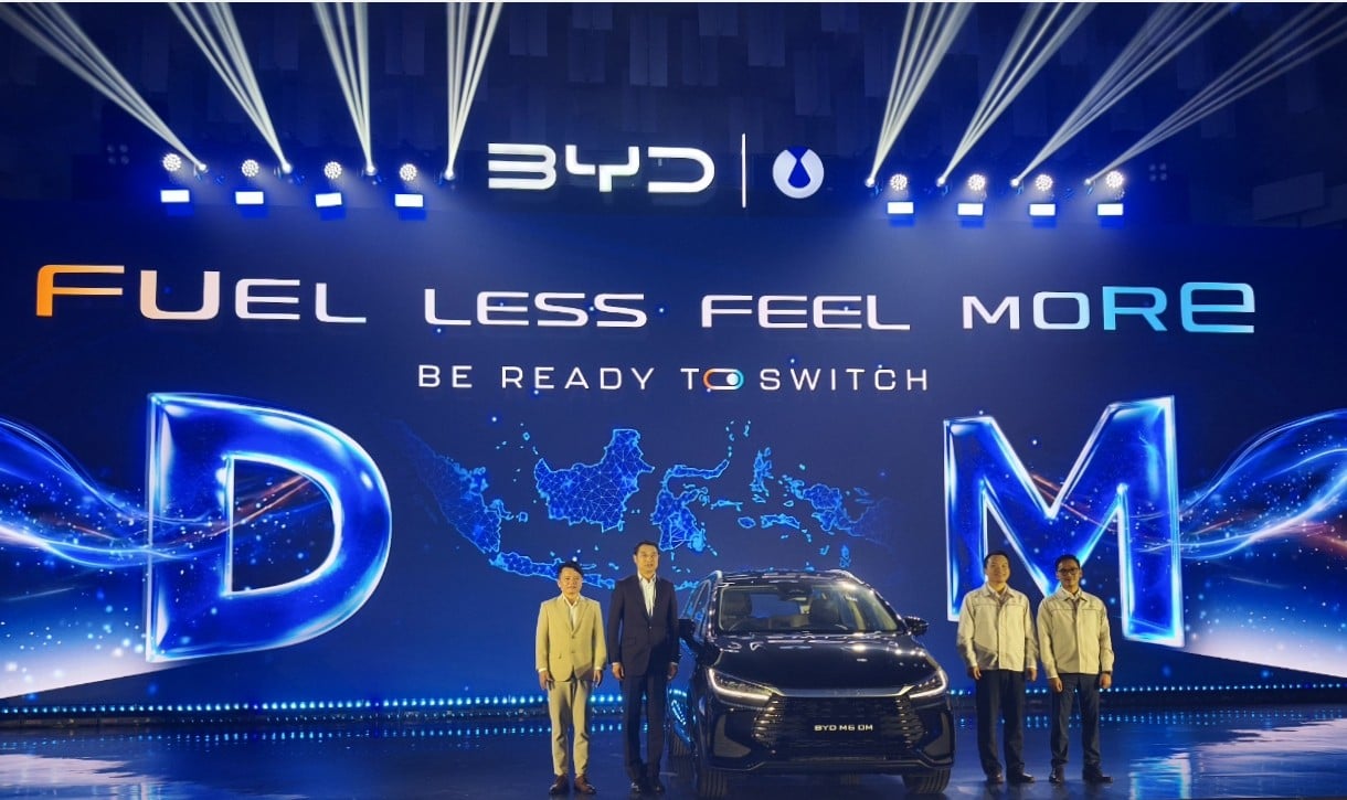 BYD M6 DM Meluncur di Indonesia, Bensin Dklaim lebih ih Irit dari Motor 65 Km per Liter