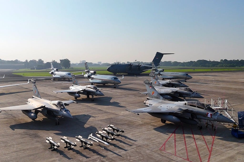 Gagah! Penampakan 6 Jet Rafale hingga Rudal Canggih yang Diserahkan Prabowo ke TNI