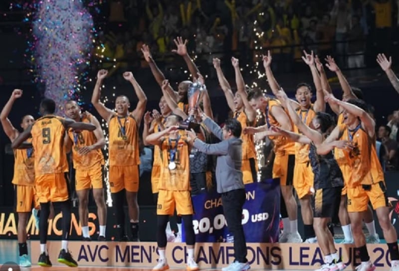 Jakarta Bhayangkara Presisi Juara AVC Men’s Volleyball Champions League 2026, Reidel Toiran: Luar Biasa!
