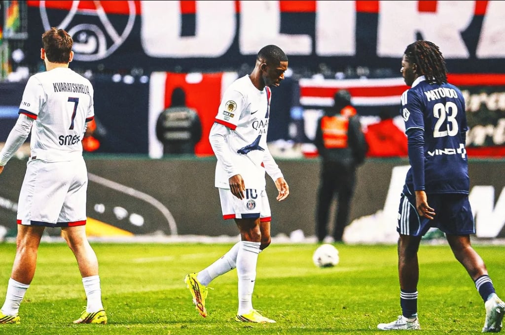 PSG Ketar-ketir! Dembele Cedera jelang Lawan Arsenal di Final Liga Champions