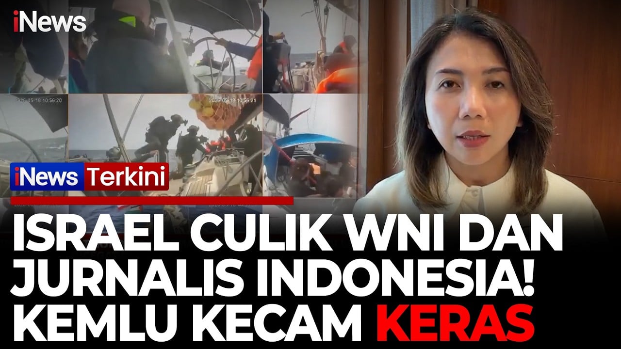 RI Kecam dan Desak Israel Bebaskan WNI dalam Rombongan Global Sumud Flotilla
