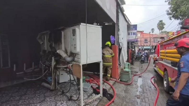 Ledakan Mesin Laundry Hanguskan Rumah di Makassar, 1 Pekerja Luka Bakar