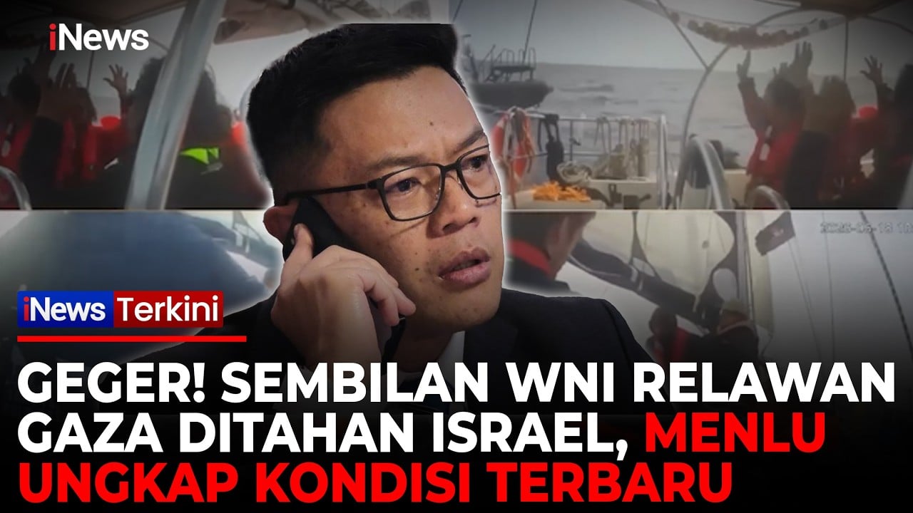 9 WNI Ditahan Israel, RI Gandeng Turki dan Yordania untuk Proses Pembebasan