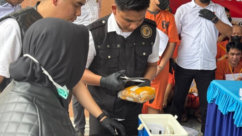 Narkoba Senilai Rp2,8 Miliar Disita Polda Sumsel, Bandar hingga Kurir Ditangkap