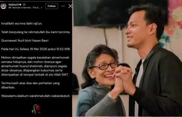 Detik-Detik Kepergian Ibunda Fedi Nuril, Mengharukan sang Anak Bimbing Zikir