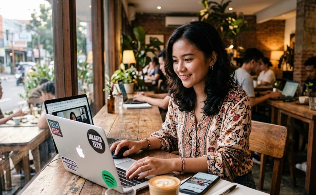 Pengguna Internet Perempuan di Indonesia Hampir Menyamai Laki-Laki 49,97 Persen