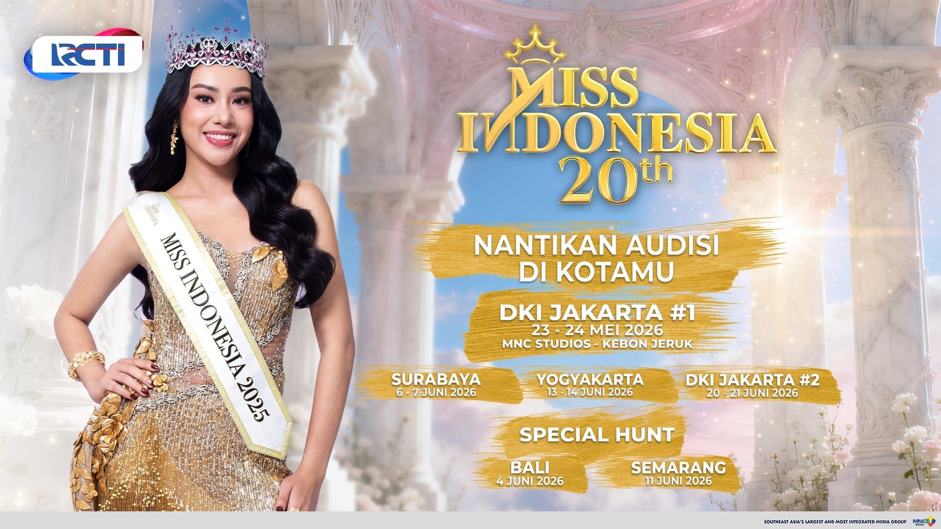 20 Tahun Menginspirasi, Audisi Miss Indonesia 20th Resmi Digelar! Siap Jadi Perempuan Hebat Berikutnya?