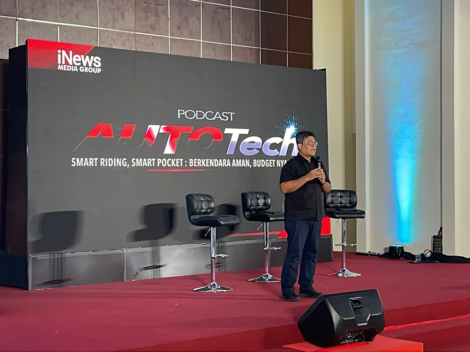 Sesi Autotech iNews Campus Connect UNS Bahas Cara Berkendara Hemat, Ini Tipsnya!