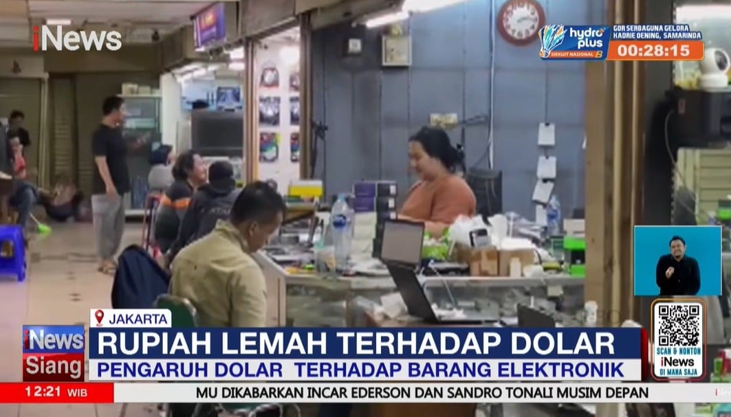 Dolar Naik, Pedagang Elektronik di Glodok Menjerit Toko Sepi