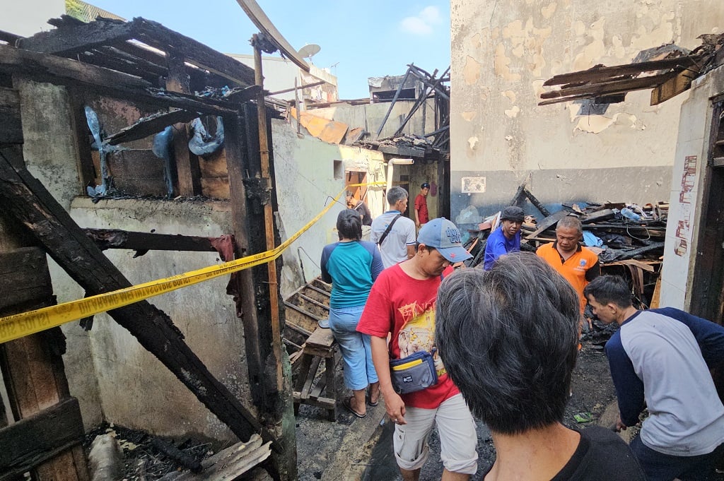 27 Rumah di Tambora Jakbar Hangus Terbakar, Ini Dugaan Penyebabnya