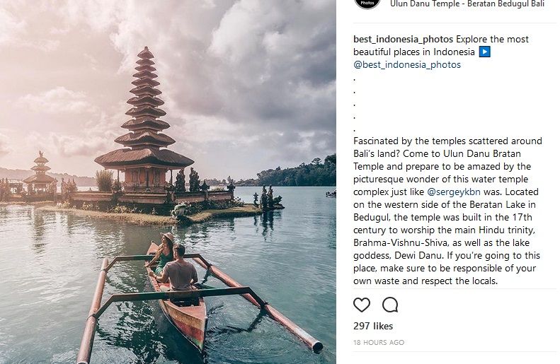  Libur  Lebaran  ke  Bali  Intip Pesona Pura Mengapung di 