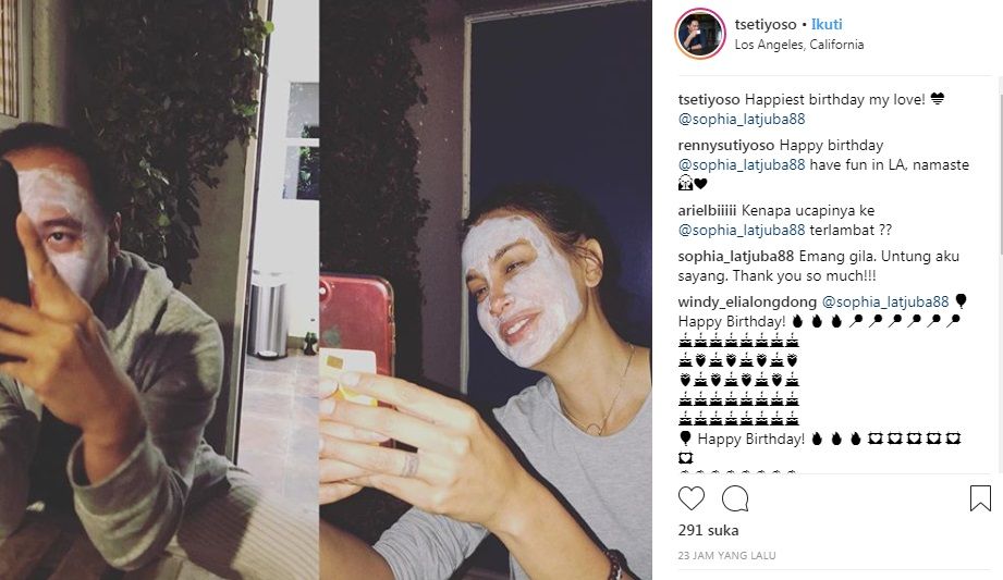 Mesranya Sophia Latjuba Dan Tio Setiyoso Apakah Mereka Berpacaran Mesranya Sophia Latjuba Dan Tio Setiyoso Apakah Mereka Berpacaran
