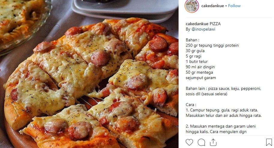 Ternyata Ini Rahasia Membuat Pizza Rumahan Yang Lezat Dan Gurih