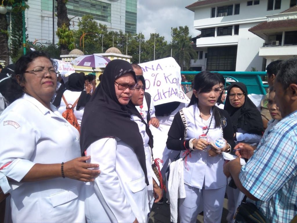 Tunjangan Dipotong Ratusan Pegawai RSUD Pirngadi Medan 