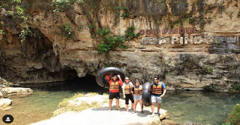Gua Pindul Area wisata Gua Pindul, Gunungkidul (Foto: Instagram/goapindul)