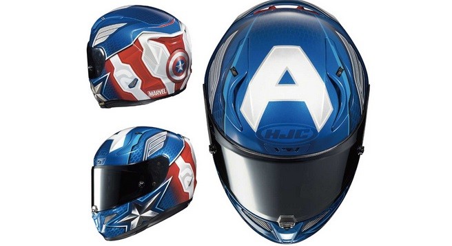HJC Hadirkan Helm Bergaya Captain America