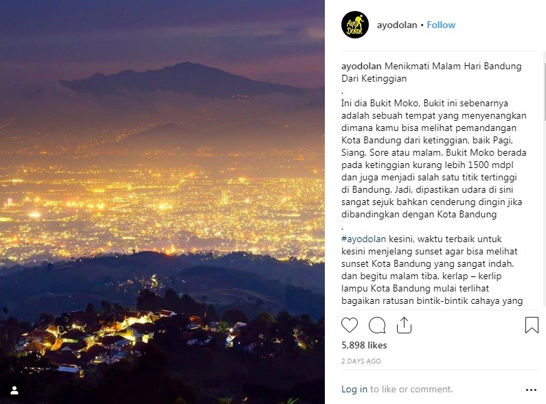 Indahnya Bandung Dari Puncak Bukit Moko Spot Terbaik Lihat Sunset